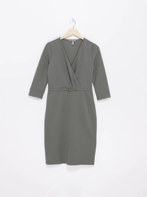 Платья H&M модель 0828268_хакі Фото