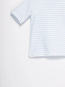 Футболки і поло H&M модель 0840198_білий з блакитним Фото