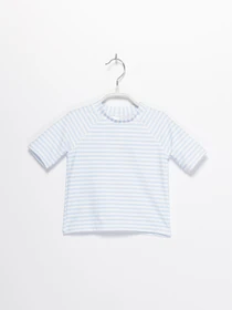Футболки і поло H&M модель 0840198_білий з блакитним Фото