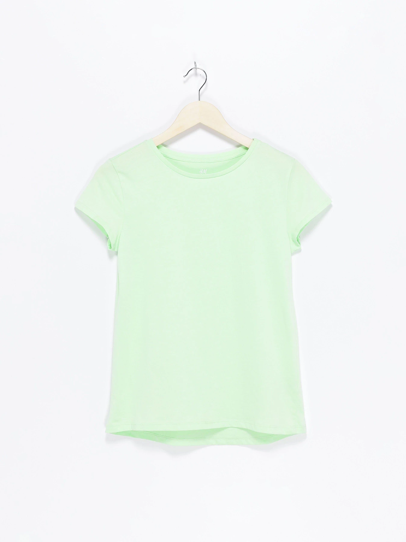 Футболки і поло H&M модель 08551961_салатовий Футболки і поло H&M модель 08551961_салатовий Фото