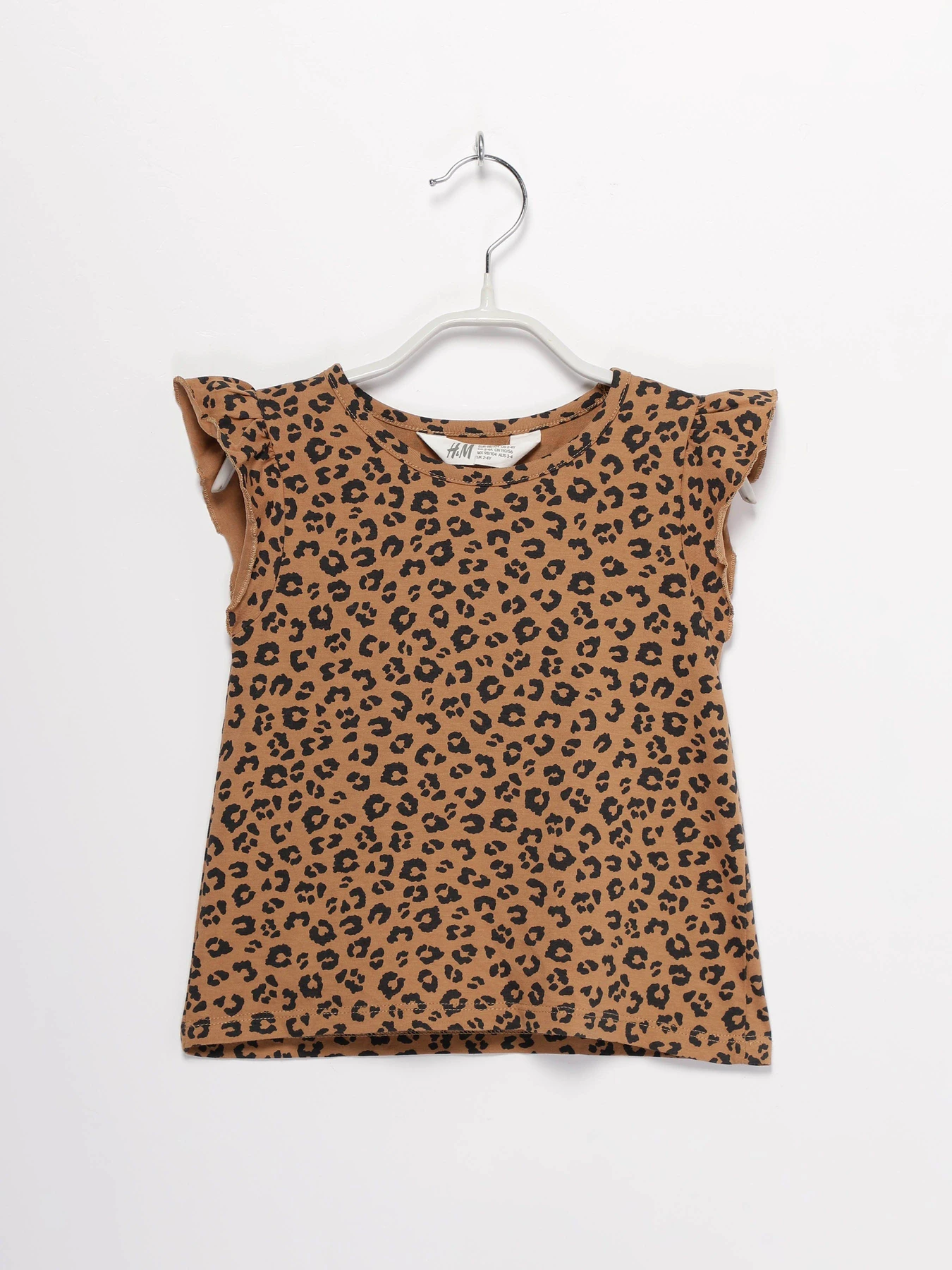 Футболки і поло H&M модель 0856994_коричневий комб. Футболки і поло H&M модель 0856994_коричневий комб. Фото