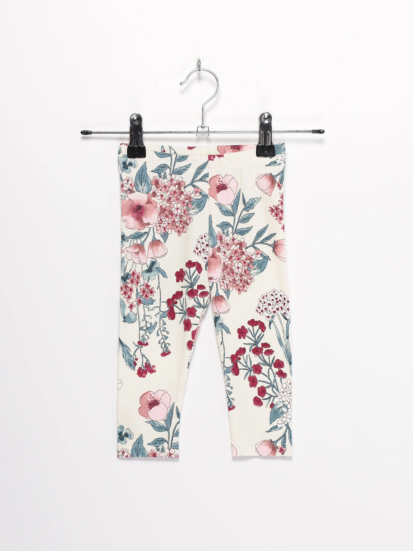 Брюки H&M модель 0857803_білий комб. Фото