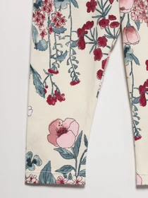 Брюки H&M модель 0857803_білий комб. Фото