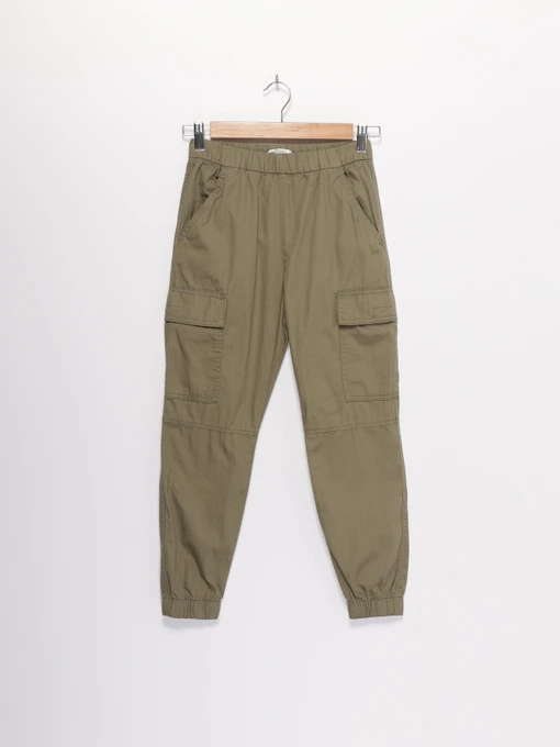 Брюки H&M модель 0866265_хакі Фото