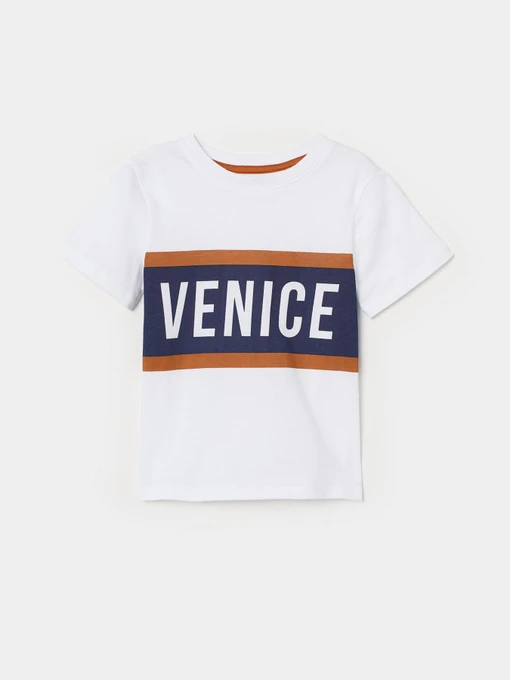 Футболки и поло H&M модель 0872962_білий комб. Фото