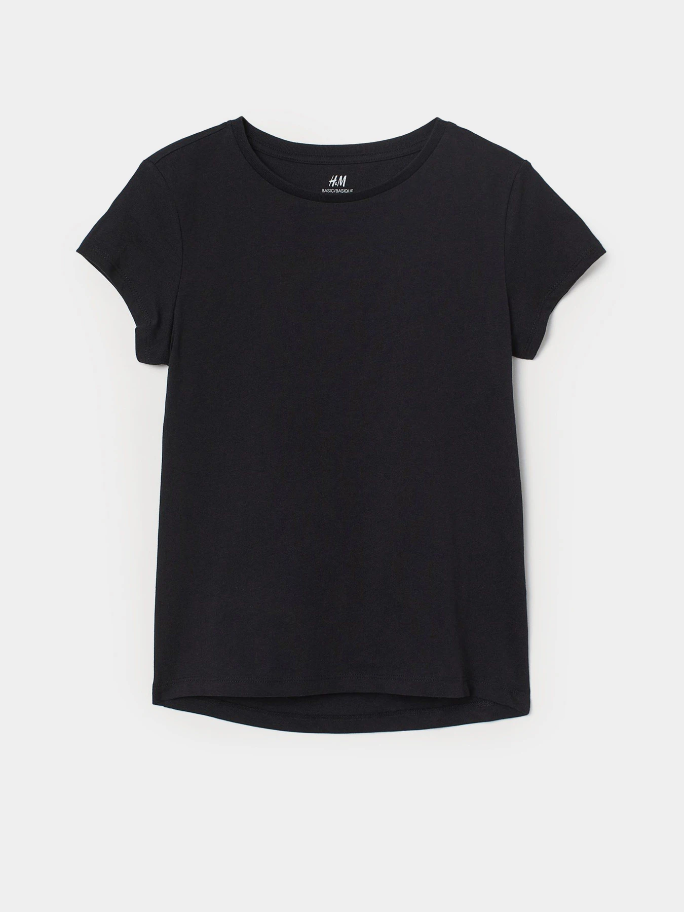 Футболки і поло H&M модель 0890734_чорний Футболки і поло H&M модель 0890734_чорний Фото