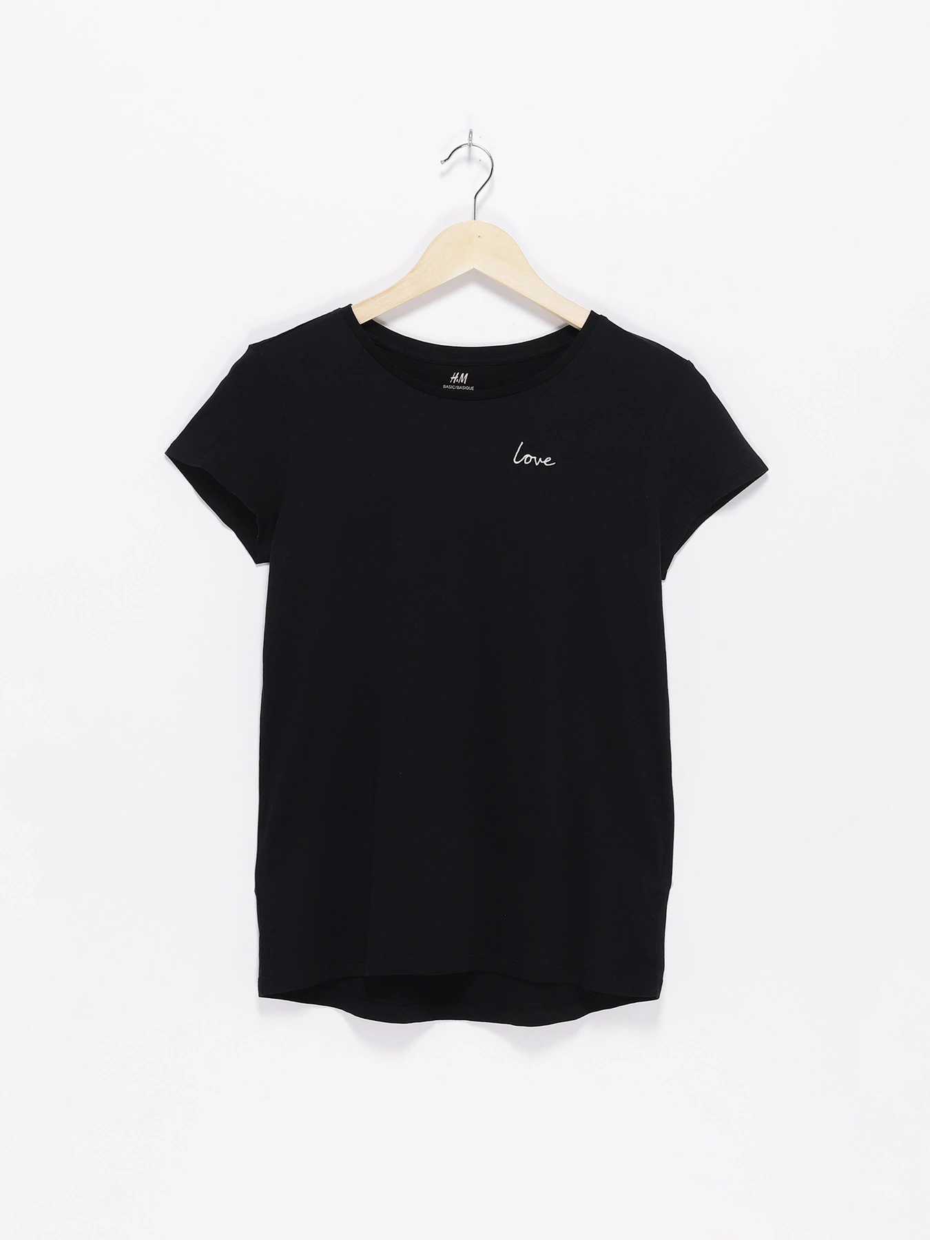 Футболки і поло H&M модель 08907341_чорний Футболки і поло H&M модель 08907341_чорний Фото
