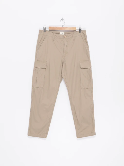 Брюки H&M модель 0903210_бежевий Фото