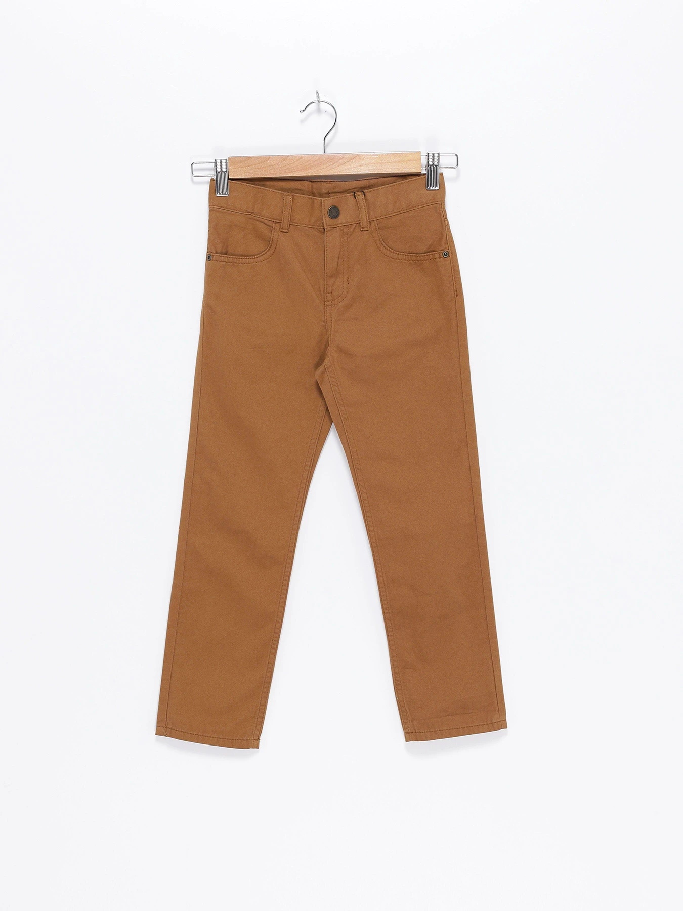 Брюки H&M модель 0915586_с.коричневий Брюки H&M модель 0915586_с.коричневий Фото
