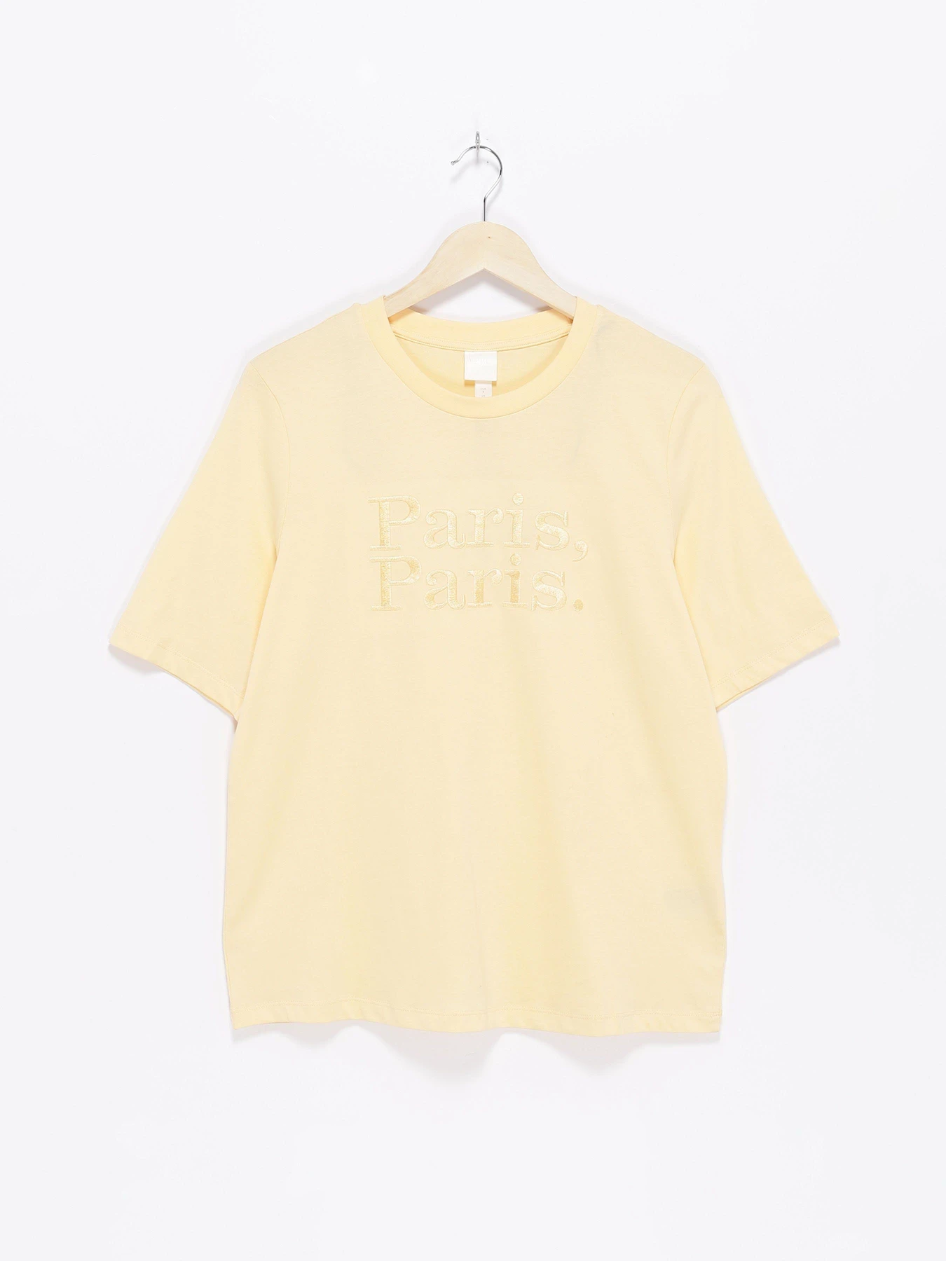 Футболки і поло H&M модель 0934731_жовтий Футболки і поло H&M модель 0934731_жовтий Фото