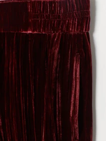 Брюки H&M модель 0828852_бордовий Фото