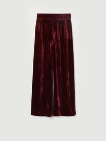 Брюки H&M модель 0828852_бордовий Фото