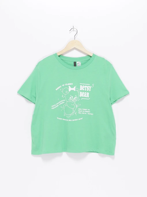 Футболки и поло H&M модель 0950725_зелений з білим Фото