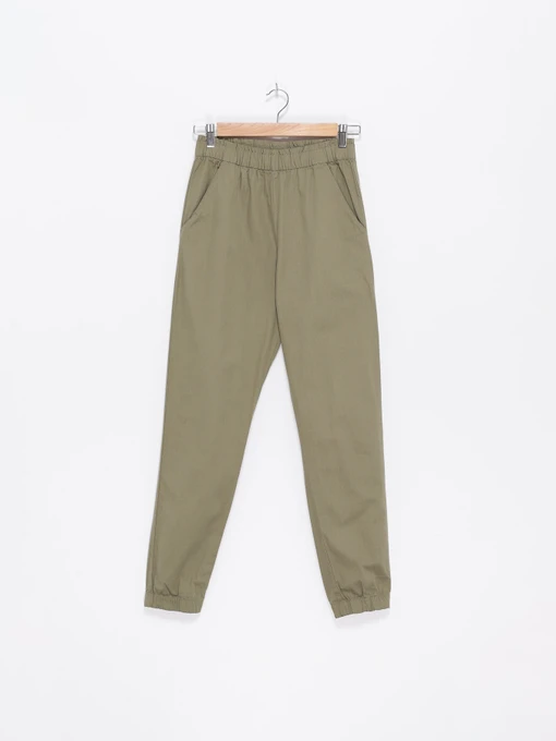 Брюки H&M модель 09550561_хакі Фото