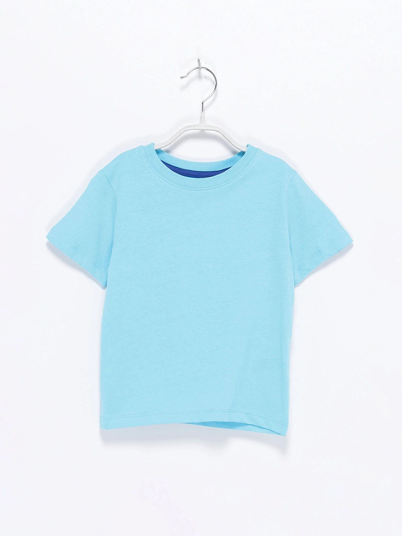 Футболки і поло H&M модель 0956250_блакитний Футболки і поло H&M модель 0956250_блакитний Фото