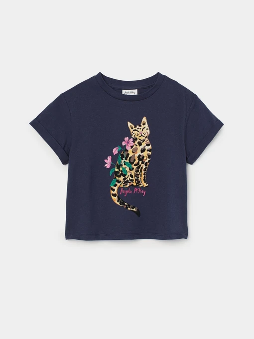 Футболки и поло H&M модель 0957285_т.синій комб. Фото