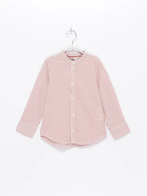 Сорочки H&M модель 0968062_білий комб. Фото