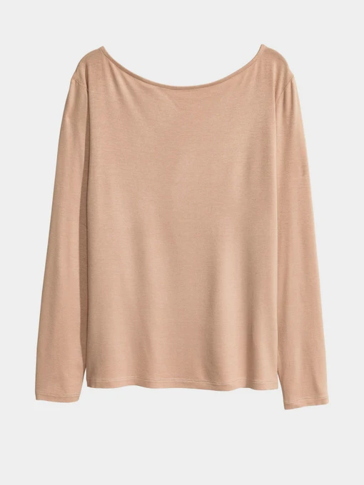 Худі та світшоти H&M модель 0359414_бежевий Фото