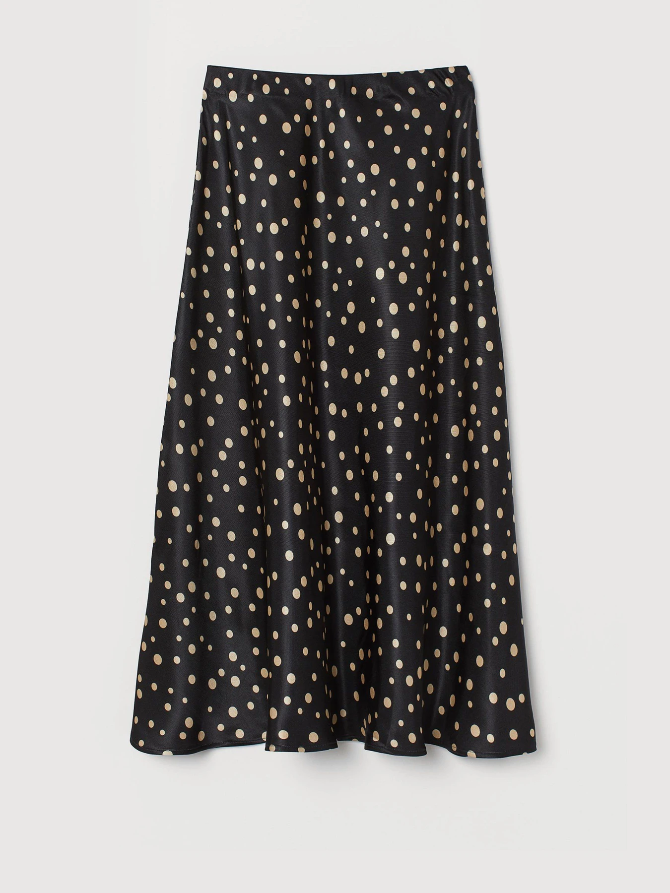 Юбки H&M модель 0856732_чорний з бежевим Юбки H&M модель 0856732_чорний з бежевим Фото