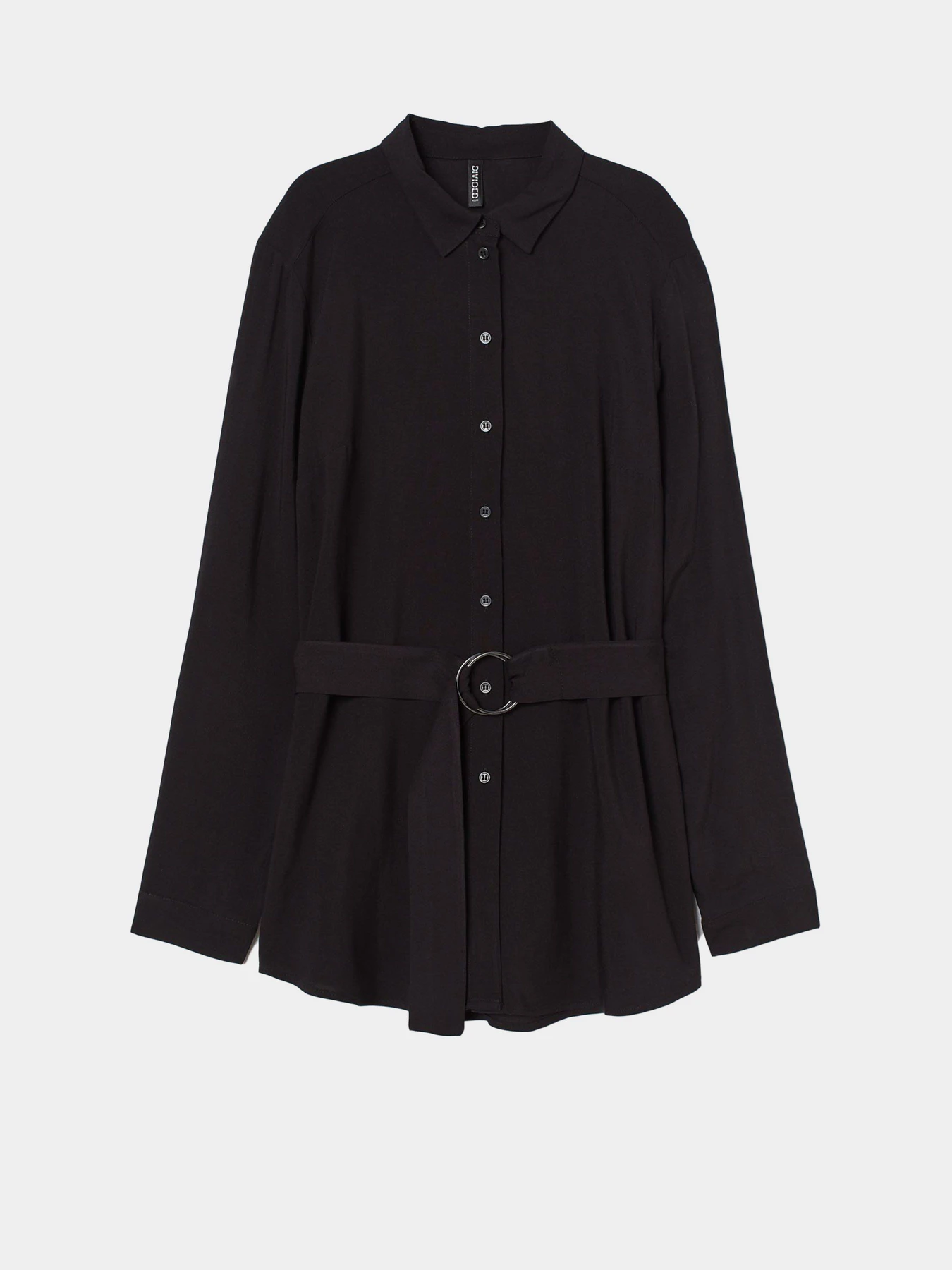 Рубашки H&M модель 0861023_чорний Фото