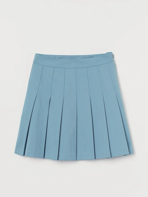 Юбки H&M модель 0869379_синій Фото