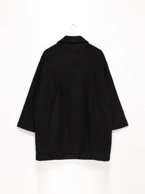 Пальта та плащі H&M модель 0871772_чорний Фото