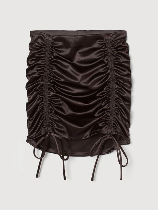 Юбки H&M модель 0885985_чорний Фото