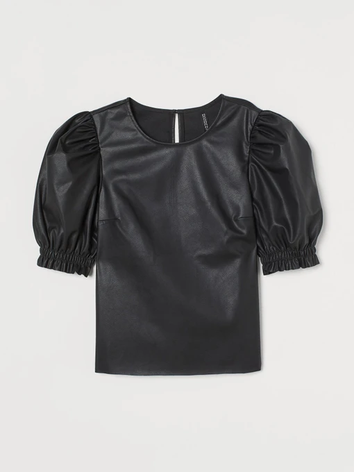Рубашки H&M модель 0888403_чорний Фото