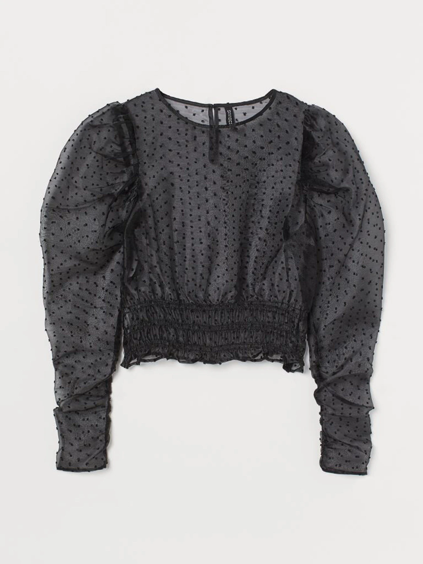 Сорочки H&M модель 0888455_чорний Фото
