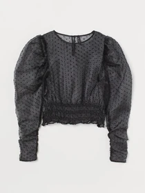 Сорочки H&M модель 0888455_чорний Фото