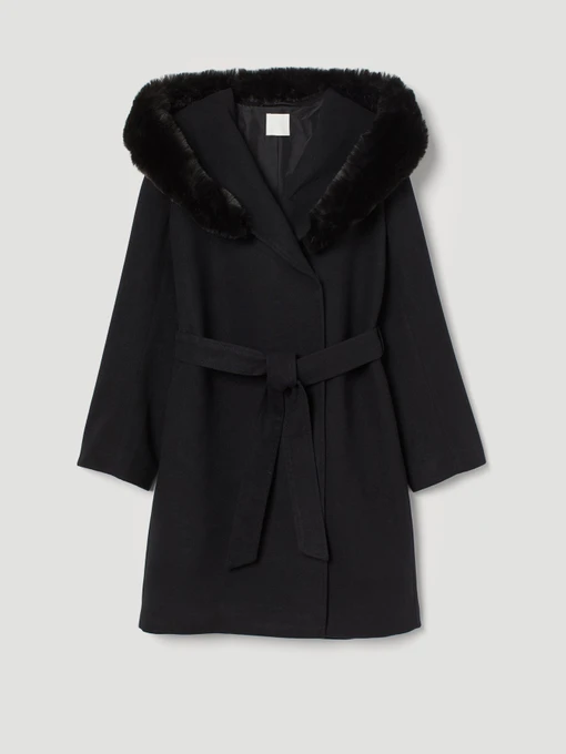 Пальто и плащи H&M модель 0891247_чорний Фото