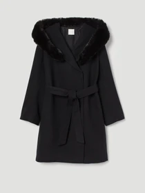 Пальта та плащі H&M модель 0891247_чорний Фото