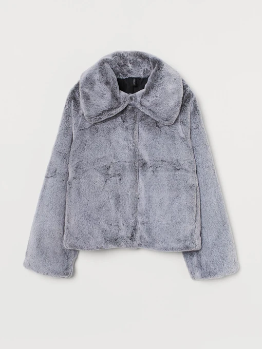 Куртки и дубленки H&M модель 0893507_сірий Фото