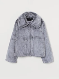 Куртки и дубленки H&M модель 0893507_сірий Фото