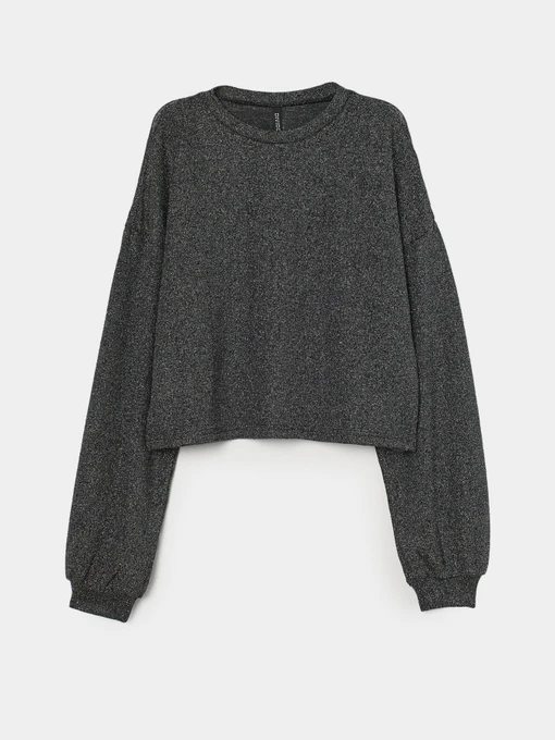 Худі та світшоти H&M модель 0902430_чорний комб. Фото