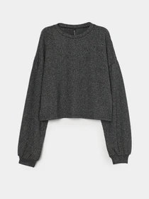 Худі та світшоти H&M модель 0902430_чорний комб. Фото