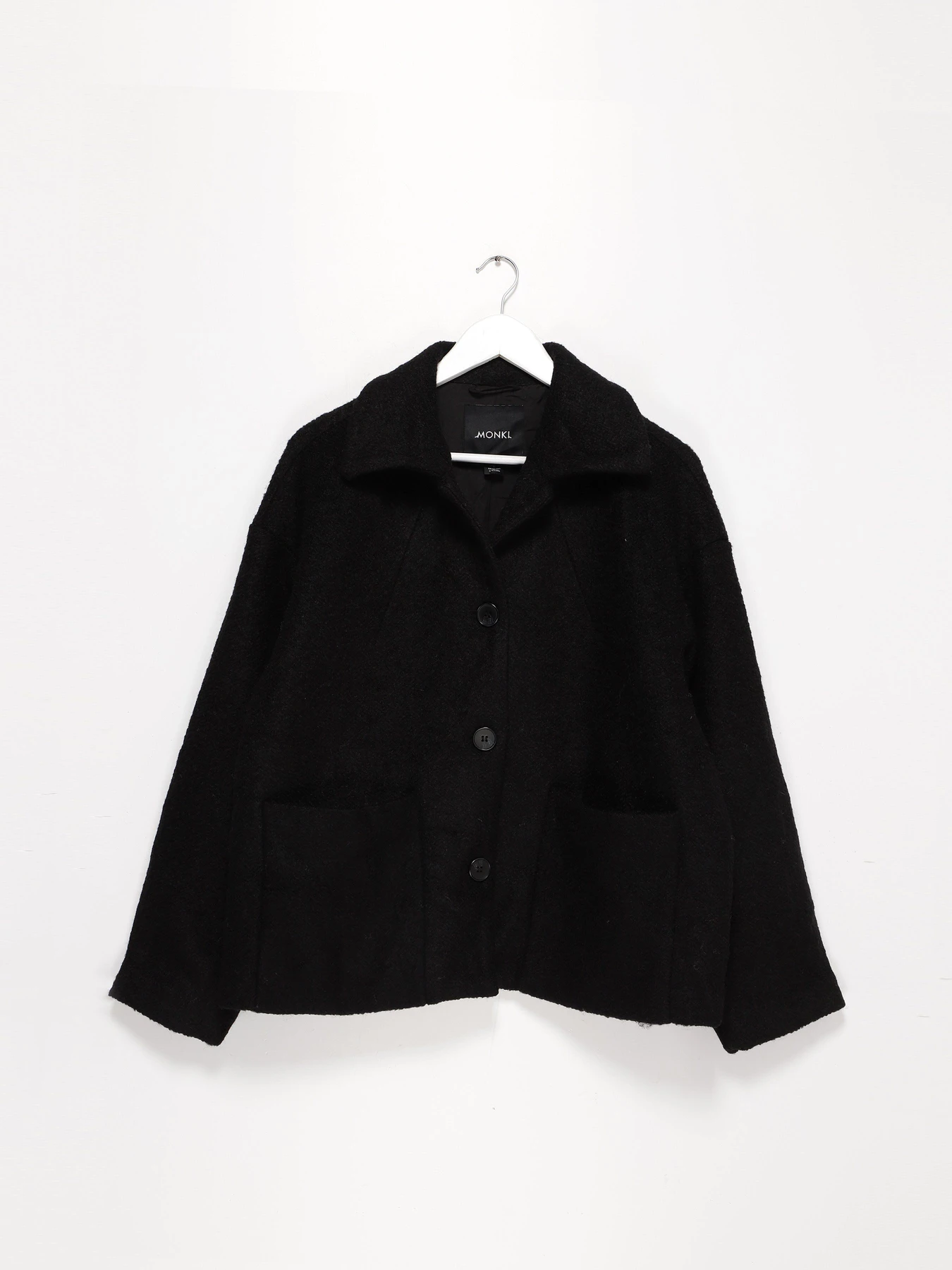 Куртки и дубленки H&M модель 0903184_чорний Куртки и дубленки H&M модель 0903184_чорний Фото