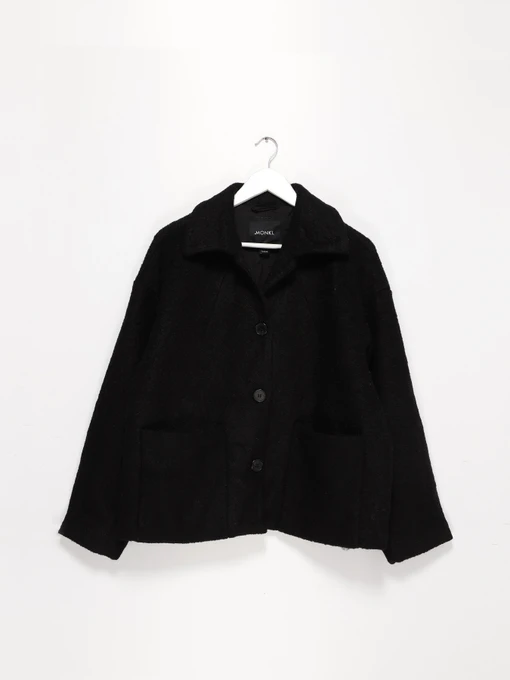 Куртки и дубленки H&M модель 0903184_чорний Фото