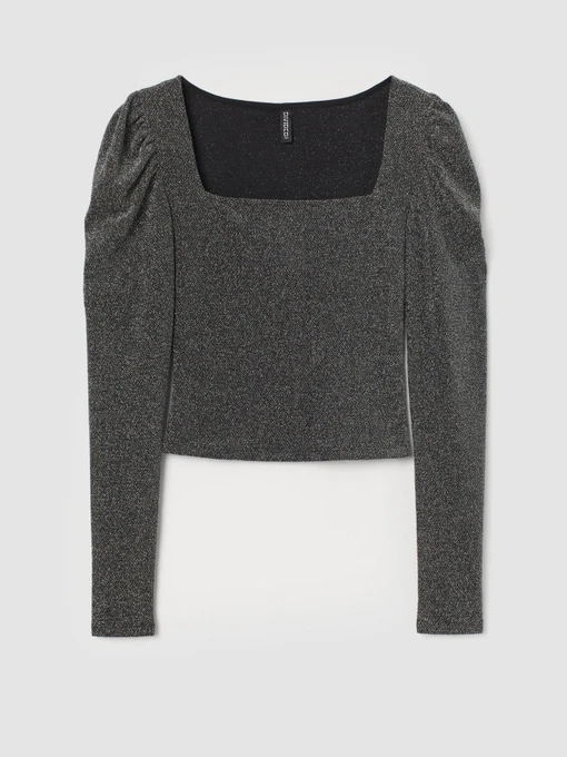 Худі та світшоти H&M модель 0907953_срібний Фото