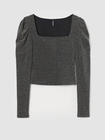 Худи и свитшоты H&M модель 0907953_срібний Фото