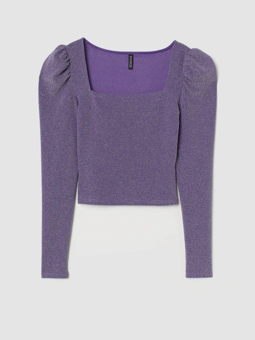 Худі та світшоти H&M модель 0907953_фіолетовий Фото