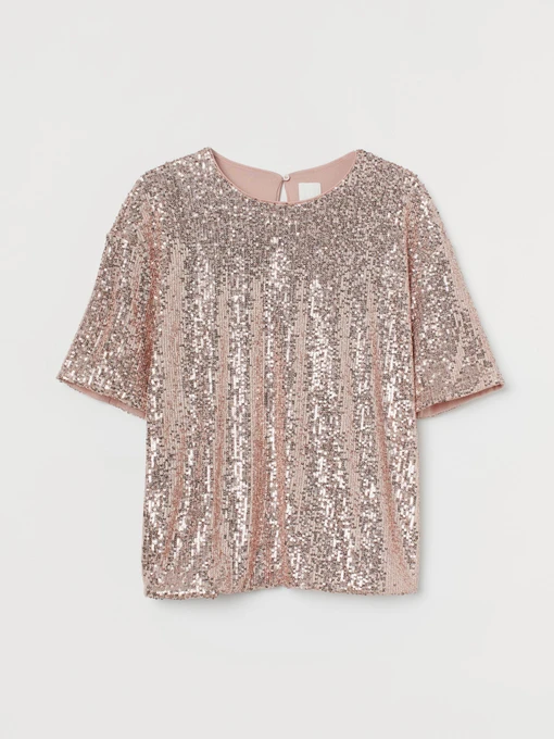 Рубашки H&M модель 0908563_рожевий Фото