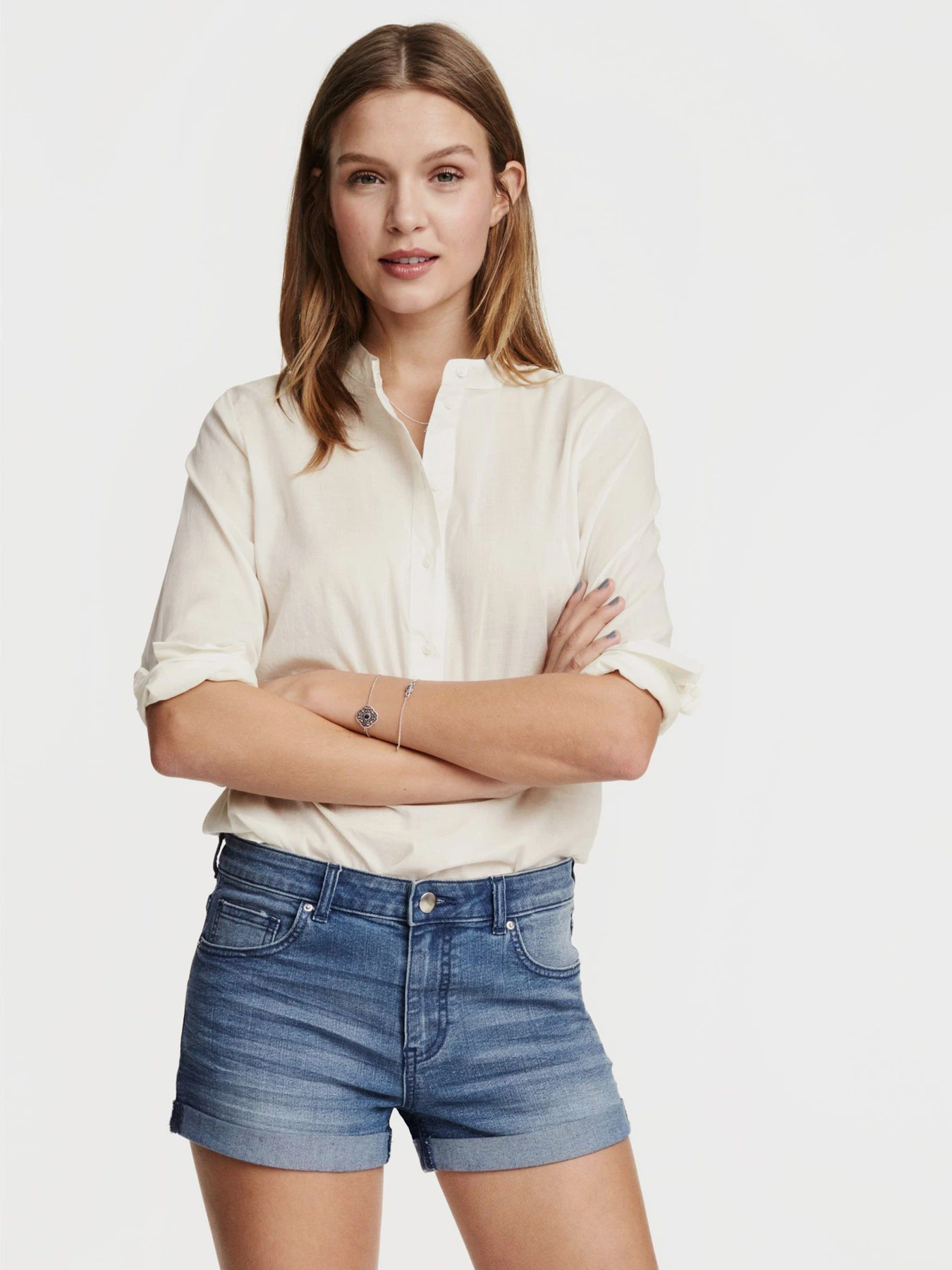 Шорти H&M модель 0381347_т.синій Фото