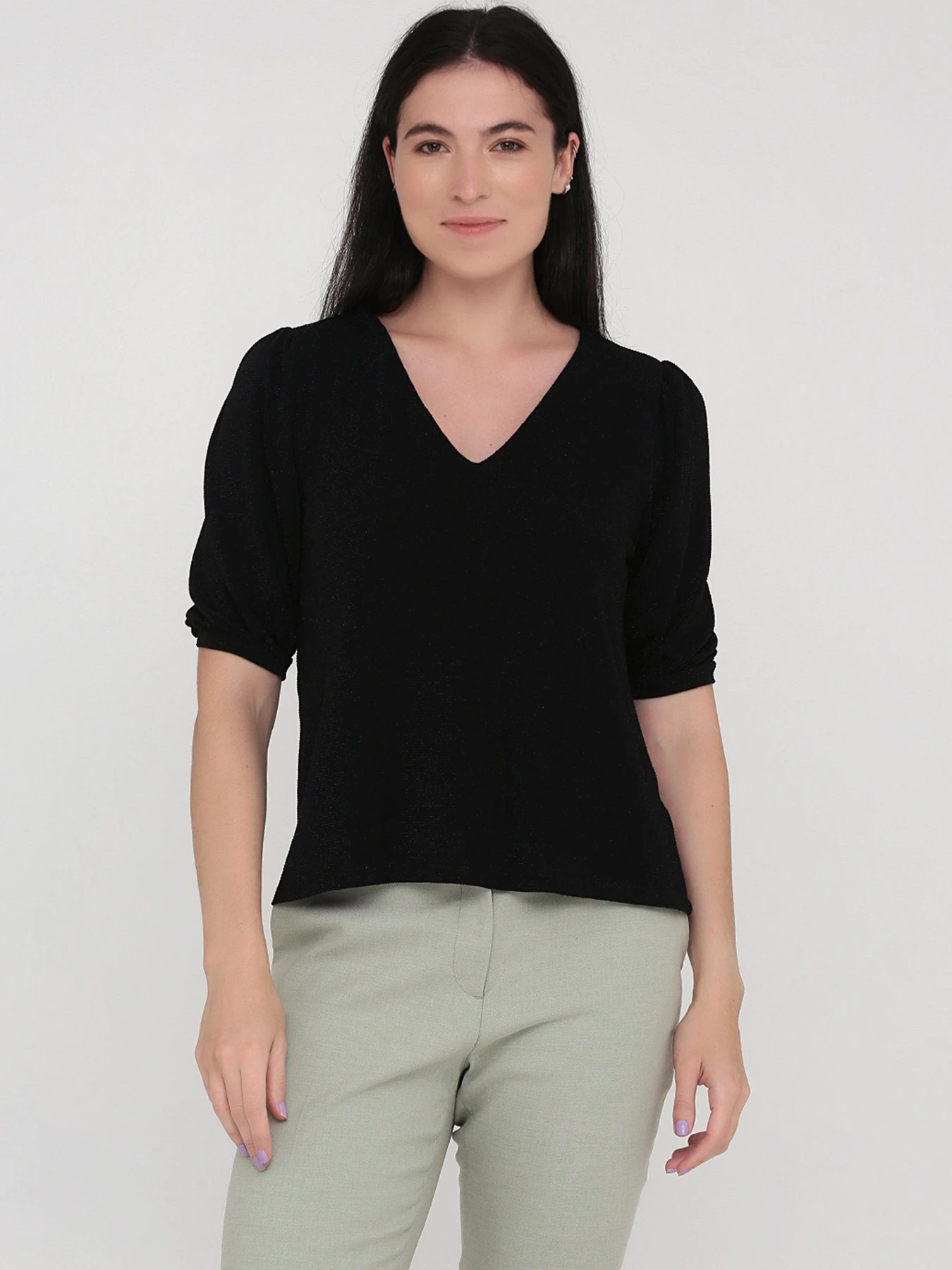 Рубашки H&M модель 0926841_чорний Рубашки H&M модель 0926841_чорний Фото