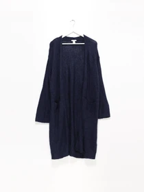 Свитры и кардиганы H&M модель 0390127_т.синій Фото