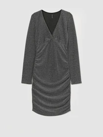 Платья H&M модель 0928254_чорний комб. Фото