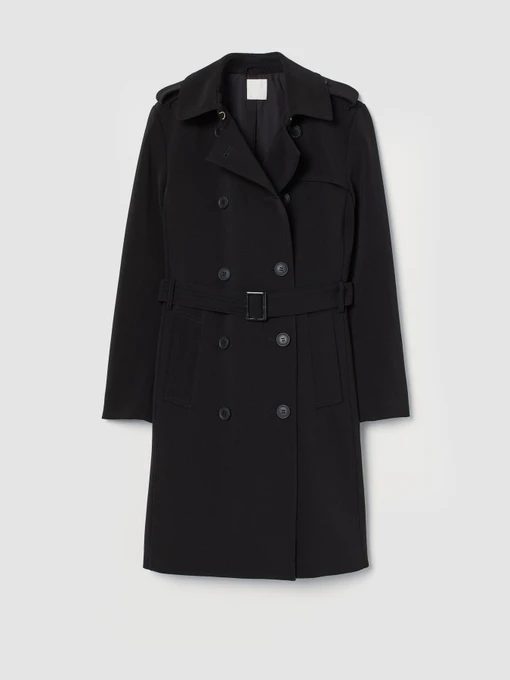 Пальто и плащи H&M модель 0929319_чорний Фото