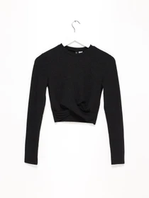 Худи и свитшоты H&M модель 0930478_чорний комб. Фото