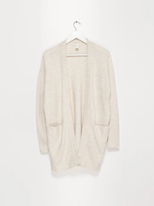 Свитры и кардиганы H&M модель 0390128_молочний Фото