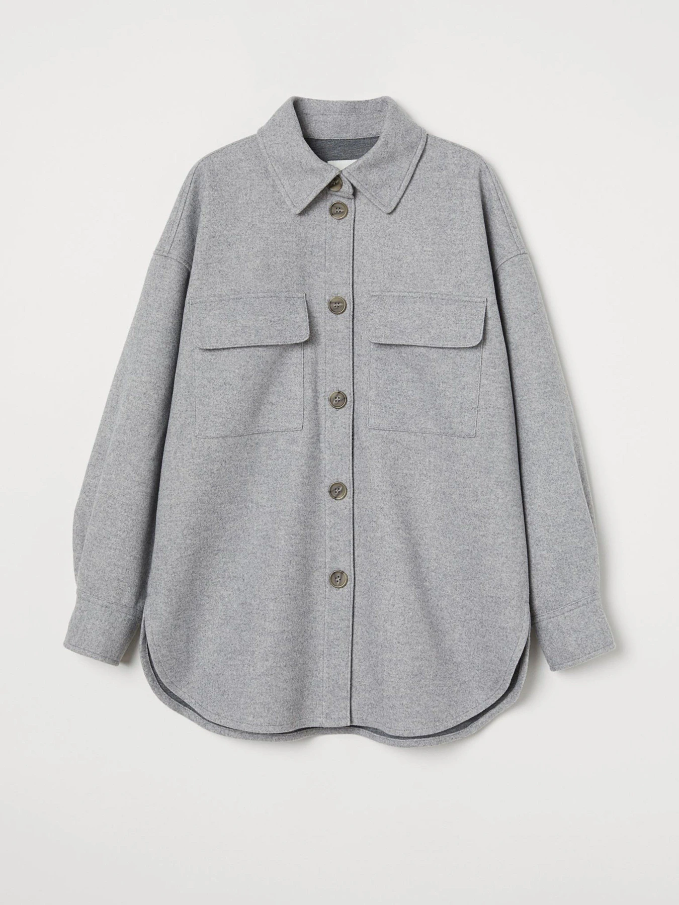Куртки и дубленки H&M модель 0940695_сірий Фото